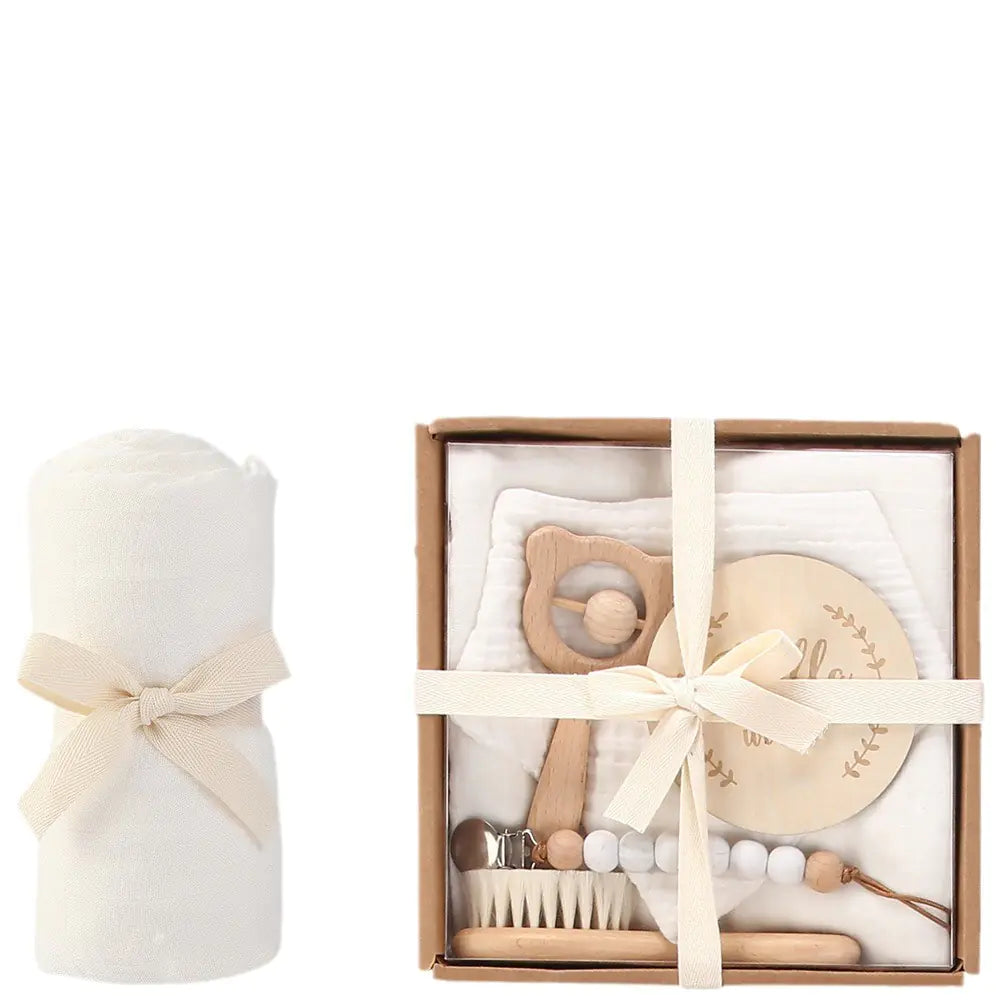 Infant Bathtime Fun Kit: Towel & Toys