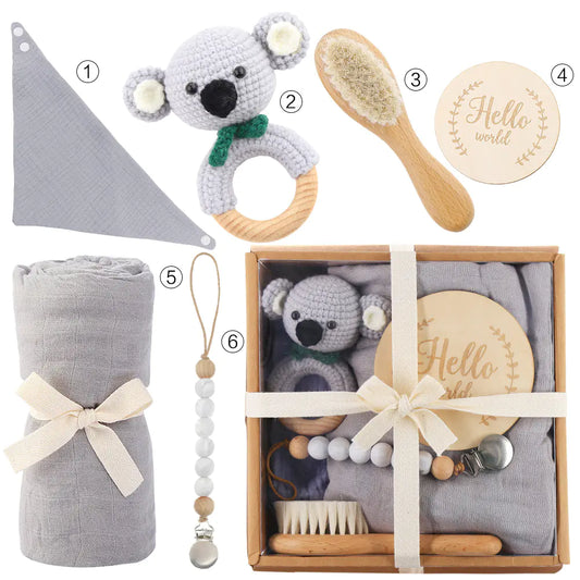 Infant Bathtime Fun Kit: Towel & Toys