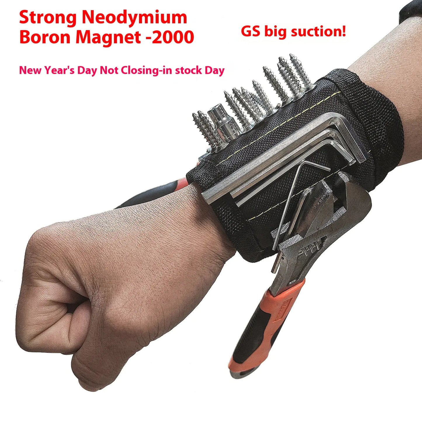 Magnetic Tool Wrist Strap