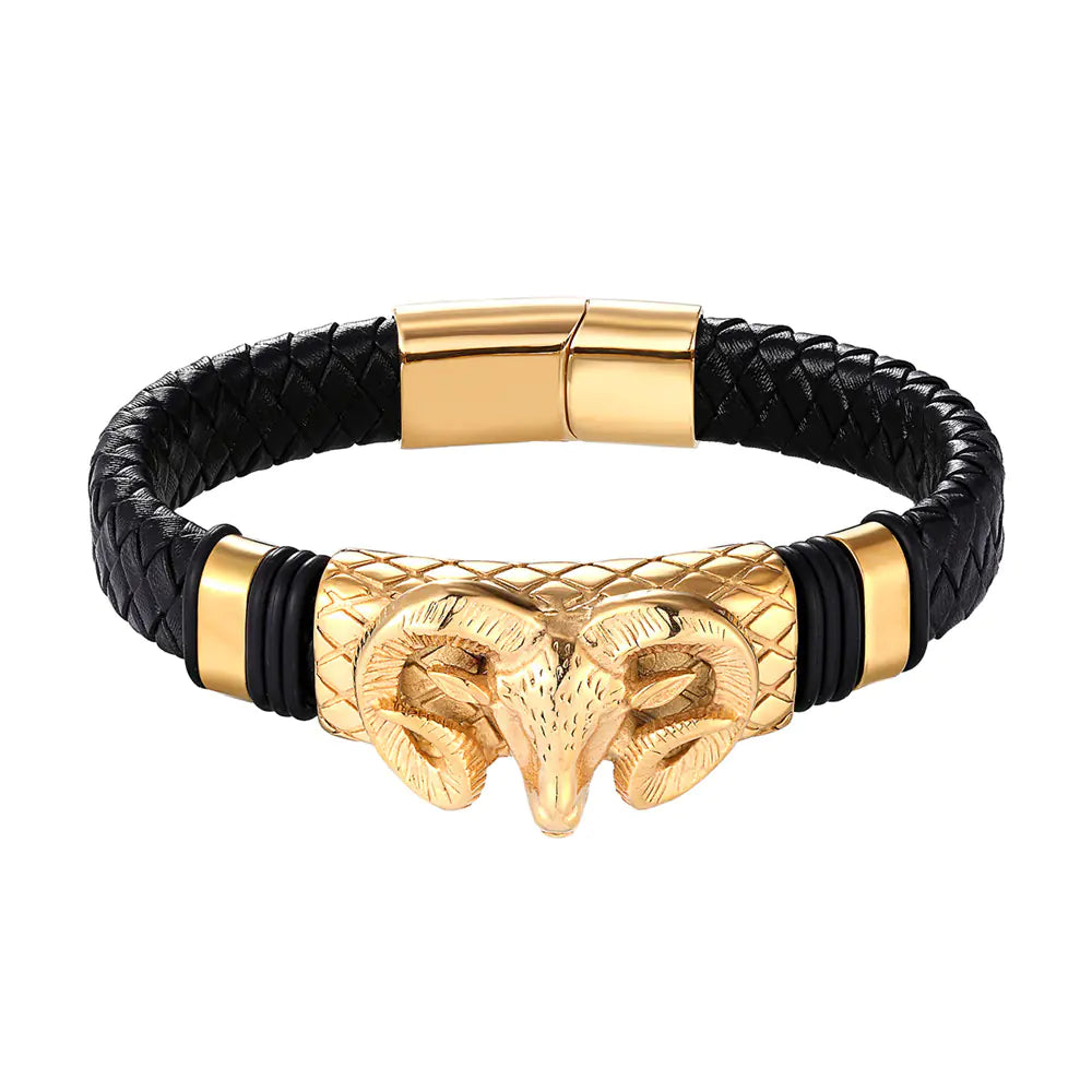 Stellar Men's Steel Braided Bracelet