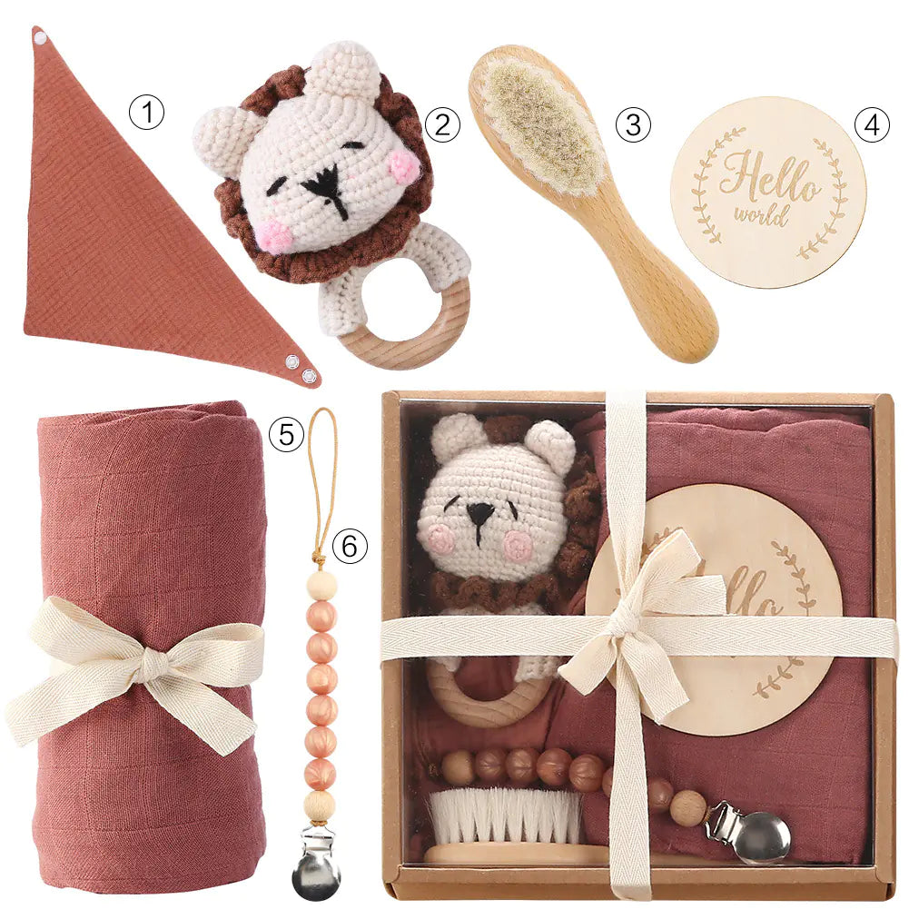 Infant Bathtime Fun Kit: Towel & Toys