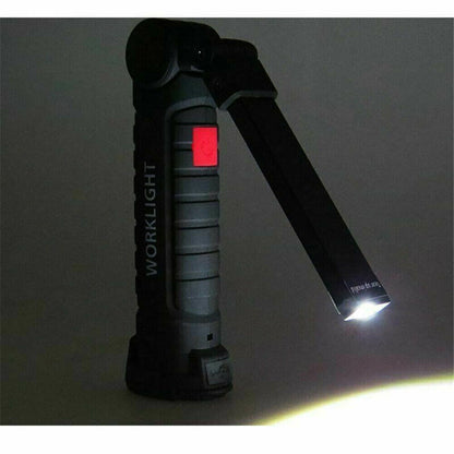 Portable COB LED Work Light Car Garage Mechanic USB Rechargeable Torch Lamp AUS